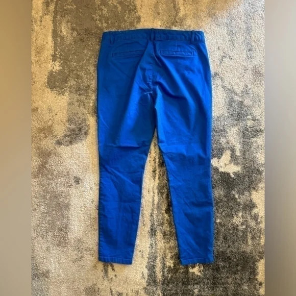 GAP Vivid Blue Cotton Khakis - Picture 4 of 6